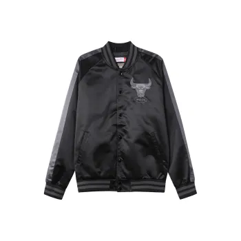 Mitchell & Ness Baseball Jacket Unisex Black