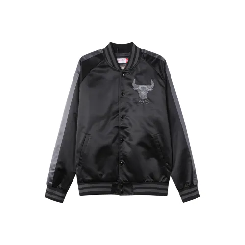 Mitchell & Ness Baseball Jacket Unisex Black