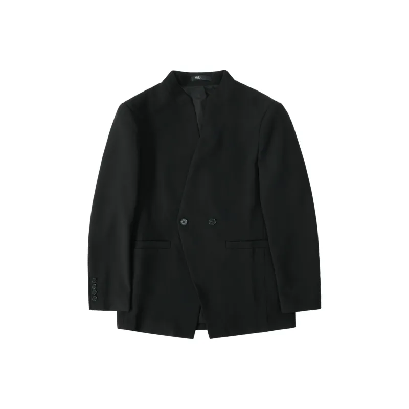 Pin Li Business Suit Men's Black-0