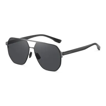 Yamaichi Maru Stainless Steel TR90 Aviator Sunglasses Unisex