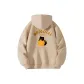 [Blockbuster Spring and Autumn Style]Khaki (Ma Hug Orange Black Cat Chest Label _Ma Hug Orange Black Cat Back Label)