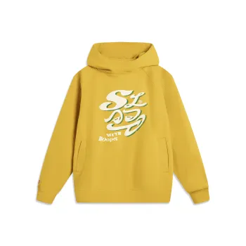 LiNing Basketball Collection Rebel Collection Sweatshirt Men's Beeswax Yellow
