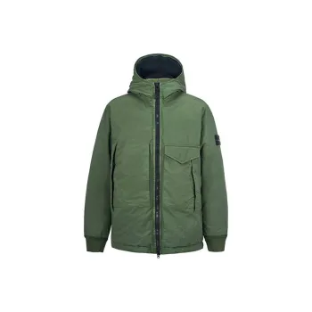 STONE ISLAND Down Jackets Men Olive
