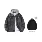 Smoke Gray (Hooded 616) Comes with Fleece-Lined Liner 3-in-1