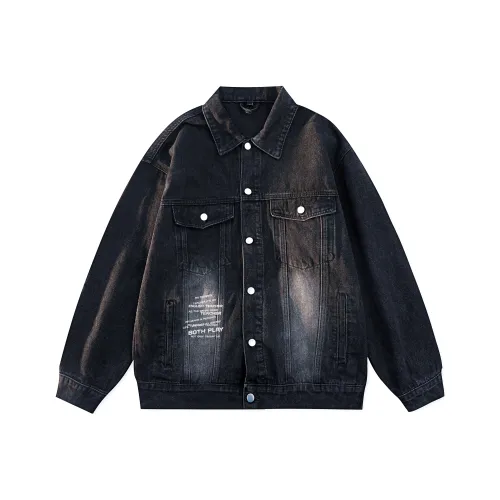 BOTH PLAY Denim Jackets Unisex