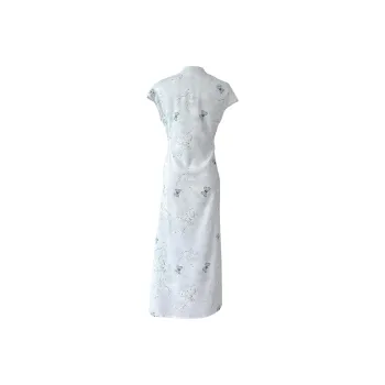 Flowers In Water Sleeveless Dress Women's Multicolor