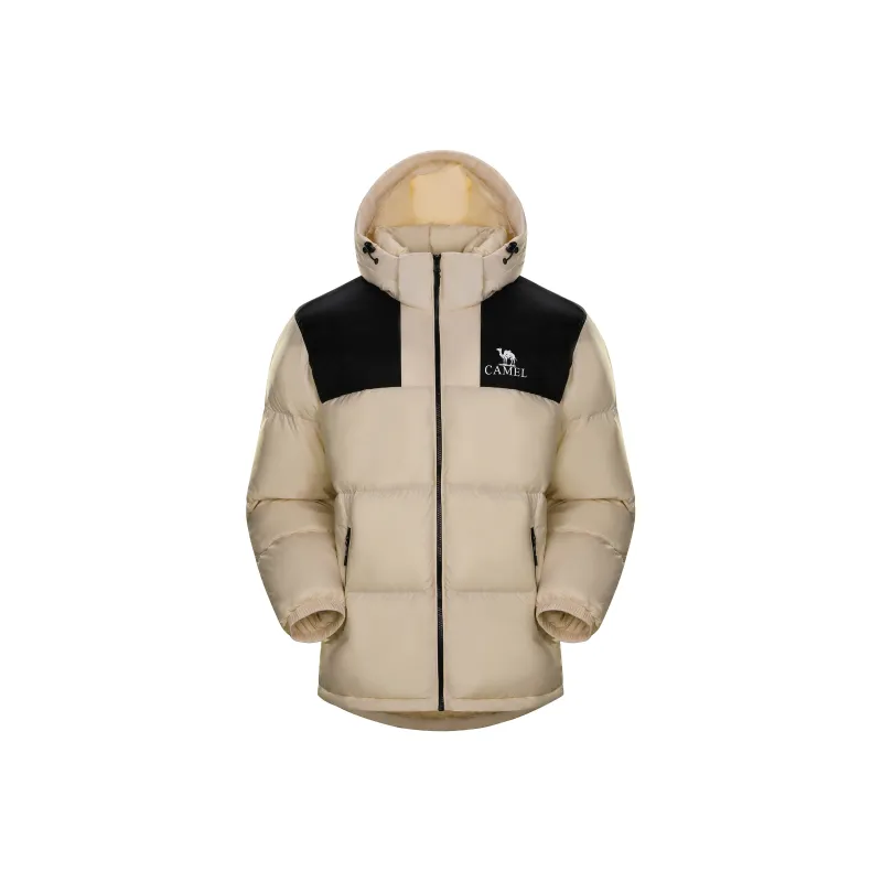 CAMEL Warm Fleece Series Down Jacket Unisex-9