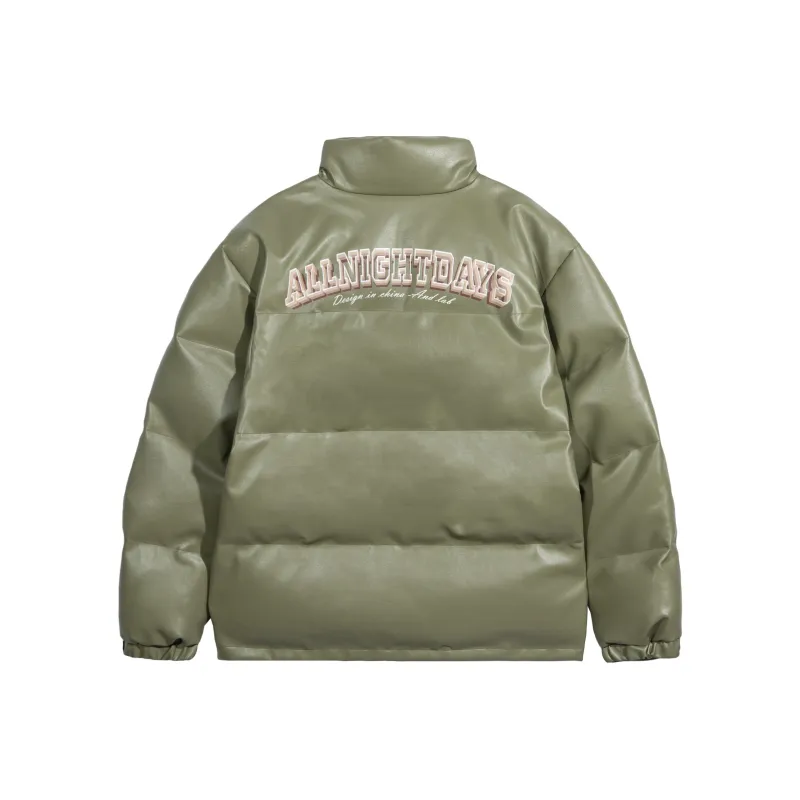 ALL NIGHT DAYS Puffer Jackets Unisex-5