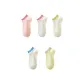 [5 Pack/100% cotton Slip-Resistant]Pink+White Pink+White Yellow+White Blue+Yellow