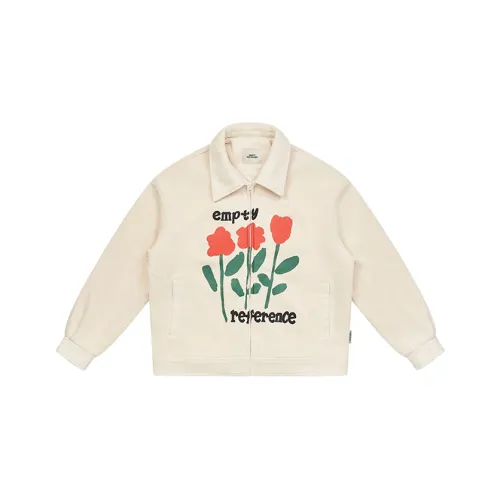 EMPTY REFERENCE Jacket Unisex Ecru