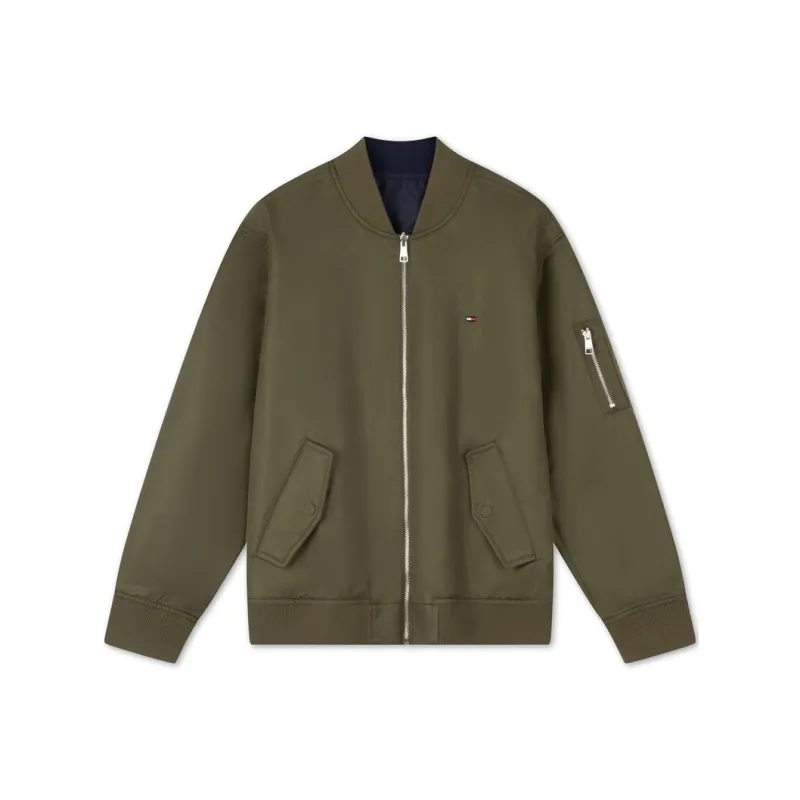 Tommy Hilfiger Jacket Men's Army Green/Navy Blue-0