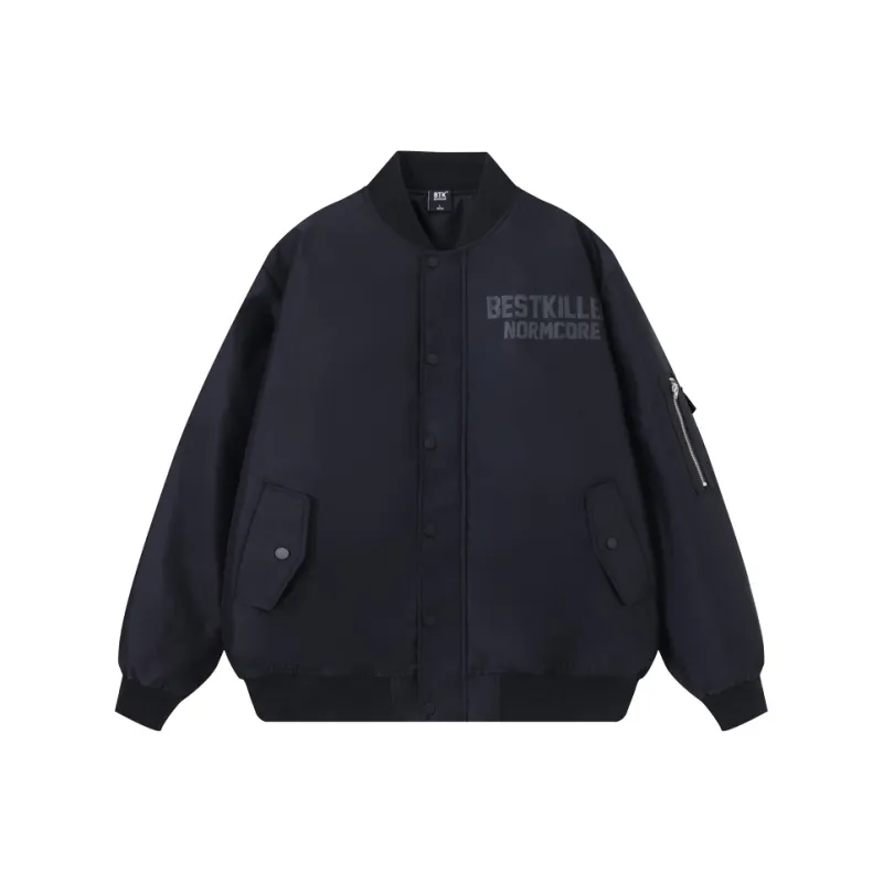 BTK Oversized Thickened Puffer Jacket Unisex-0