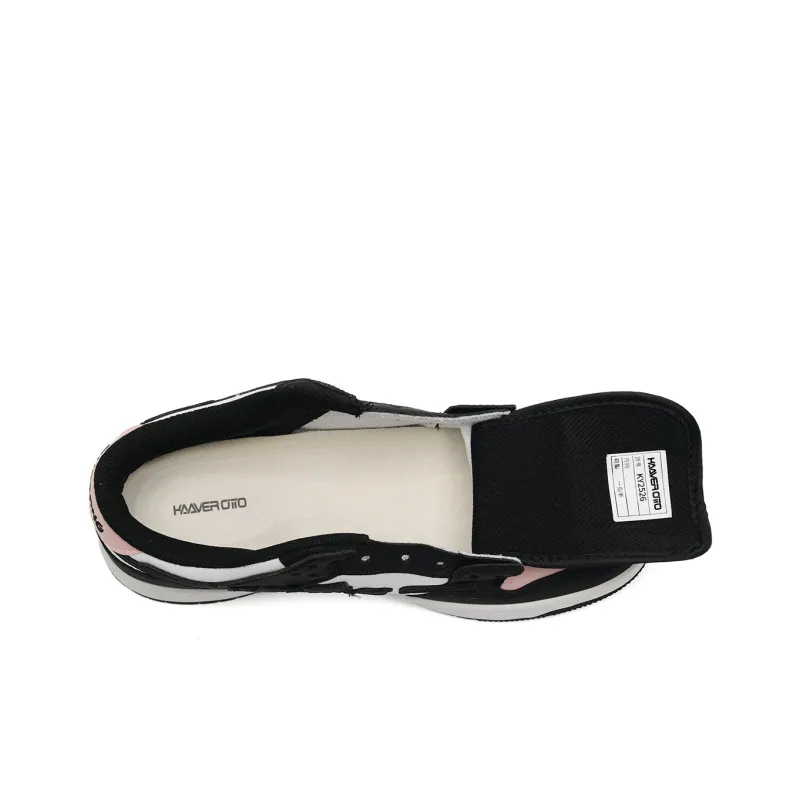 KAAVER OTTO Slip Resistant Cushioning Abrasion Resistant Breathable Low Top Skateboard Shoes Unisex-7