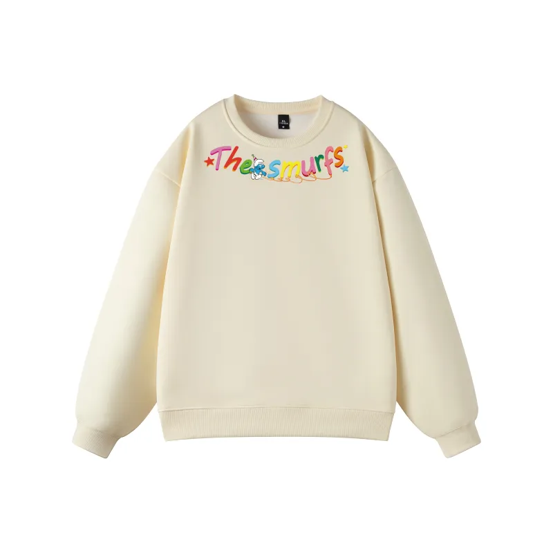 The Smurfs Sweatshirt Unisex White-6