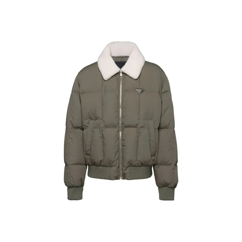 PRADA Down Jackets Men Dark Green-0