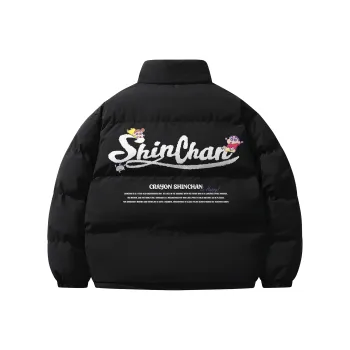Crayon Shinchan Puffer Jackets Unisex