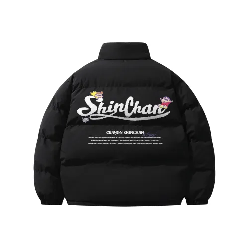 Crayon Shinchan Puffer Jackets Unisex