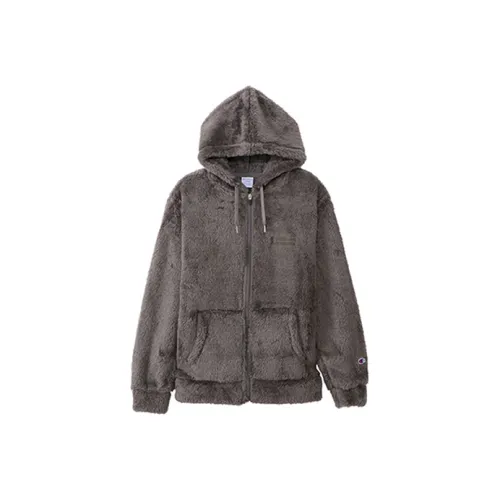Champion Velvet feel Coat Japan Version Unisex Carbon Gray