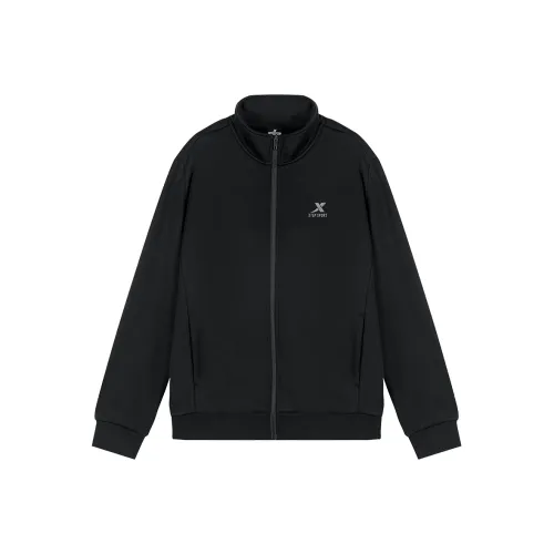 XTEP Jackets Coats Men's Jet Black