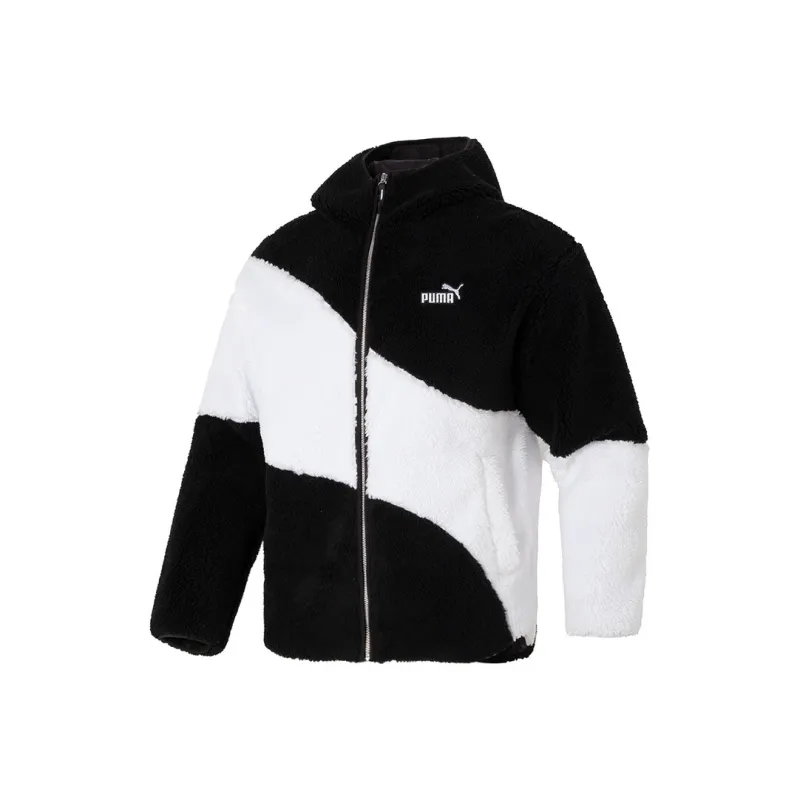 PUMA Velvet Jackets Men Black-0