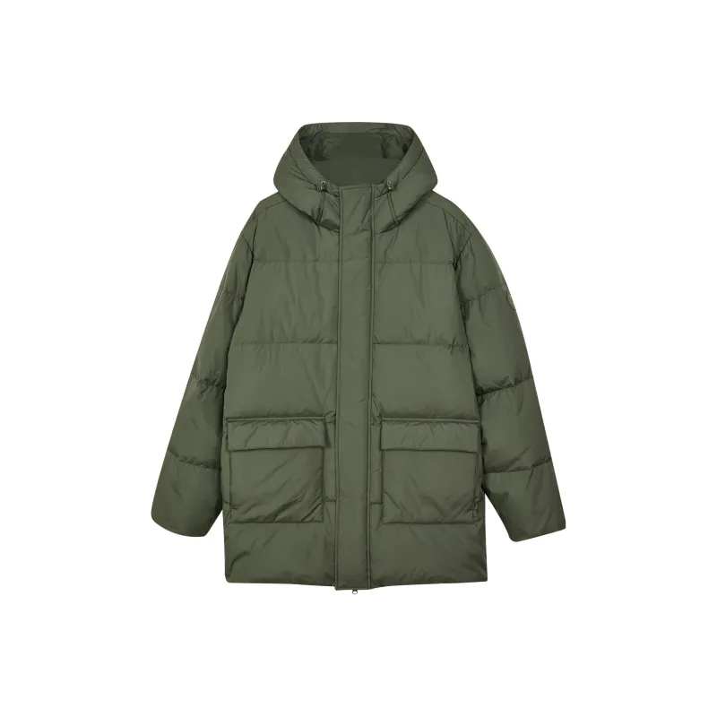 Skechers Down Jacket Men's Kelp Brown/01EW-0