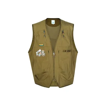 GUUKA TECH Vests Unisex Khaki