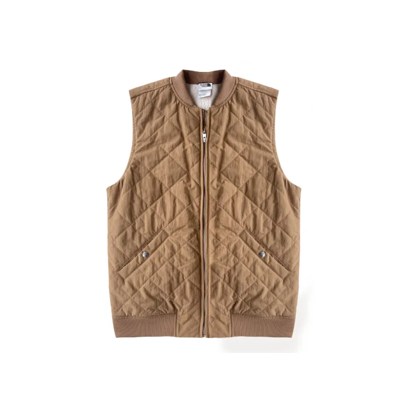 THE NORTH FACE Vest Men's Khaki Yellow-0