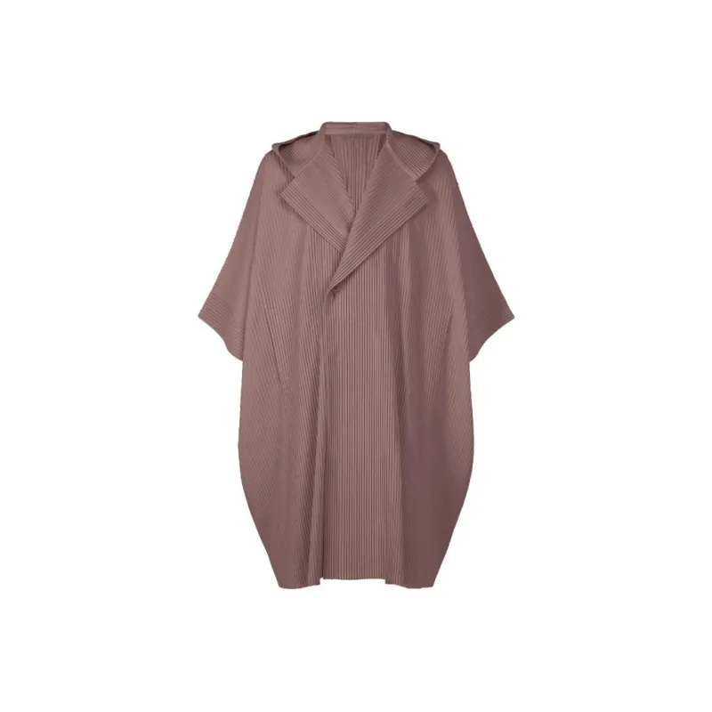 ISSEY MIYAKE Monthly Color January Coats Men's Rose Brown-0