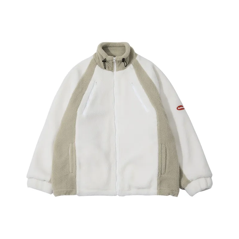 SHOOT BRAND Loose Fit Jacket Unisex Ecru-0