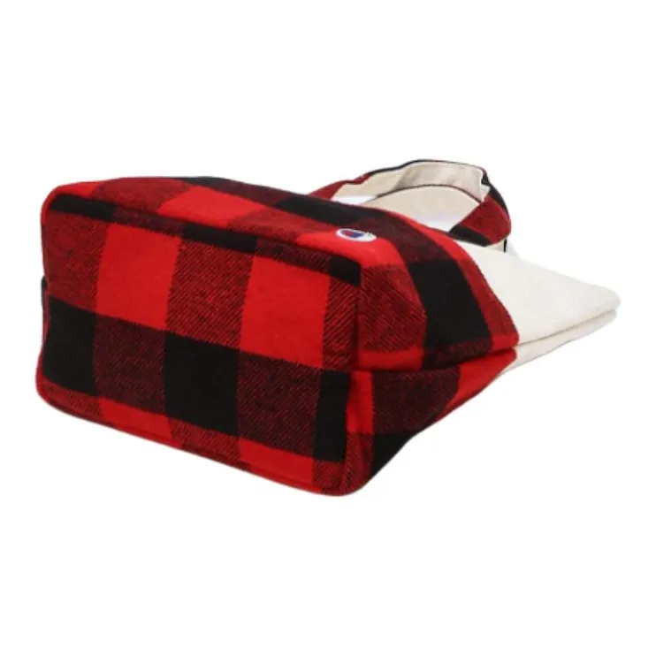 Champion Canvas Canvas Bag Tote Bag Shopping Bag Handbag Small Size Women's Red-2