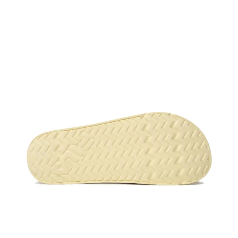 FILA SLIPPER Slip Resistant Abrasion Resistant Slide Slippers Women's Yellow-5