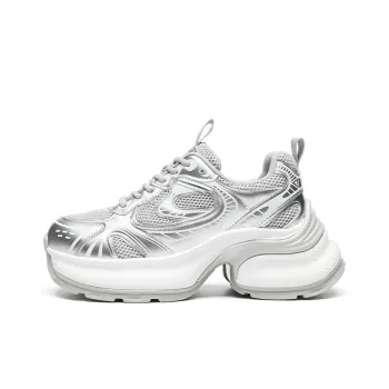 ZHR Swirl Collection Wear resistant And Lightweight Low Top Chunky Sneakers Women's