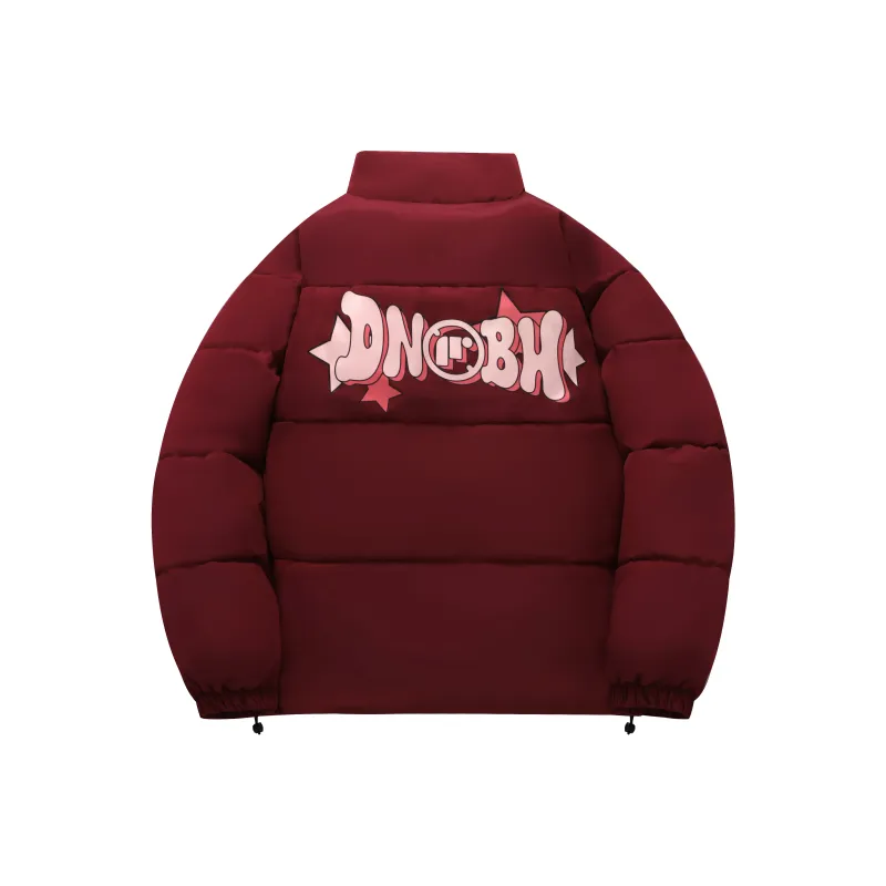 DNBH Puffer Jacket Mid Length Coat Unisex Multiple Colors-20