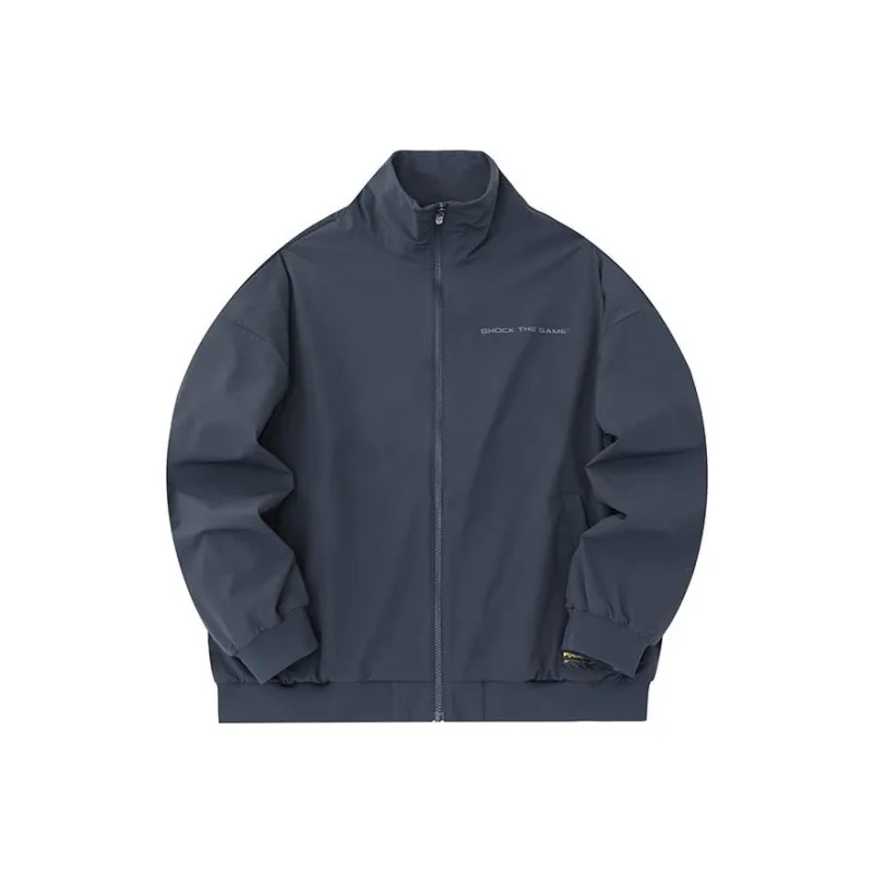Anta Basketball Collection Jacket Men's Shrimp Gray-0