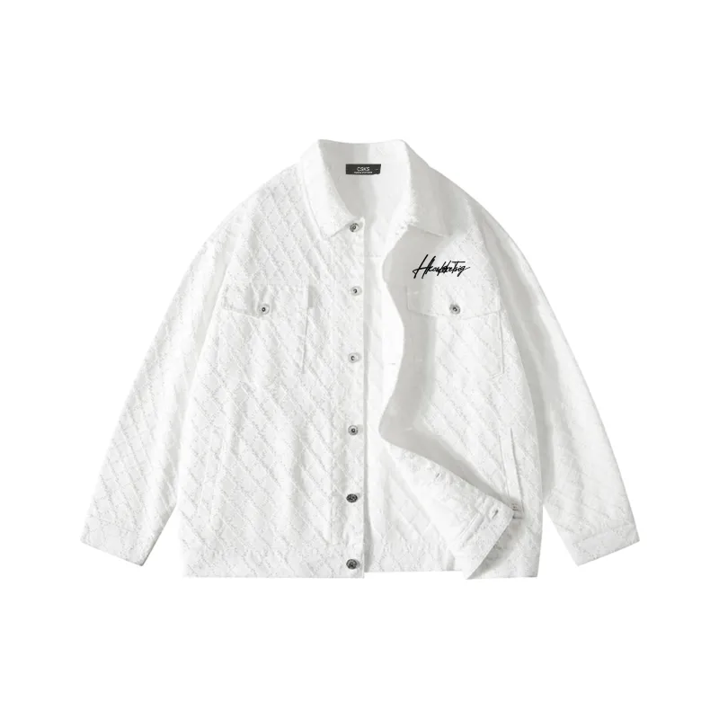 CSKS Jackets Coats Unisex White-1