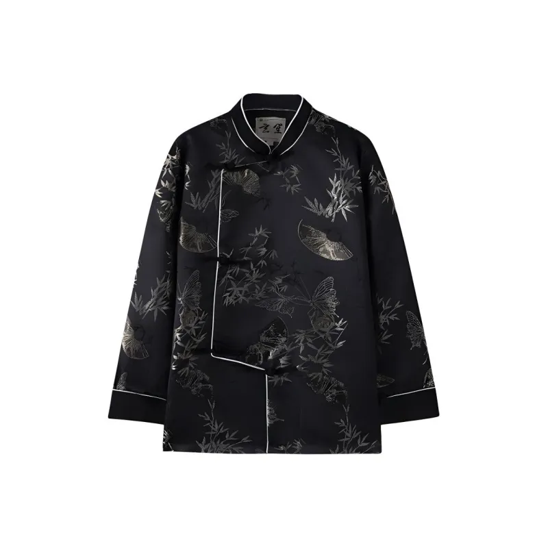 XUANSHENG Jackets Coats Men's Black-0