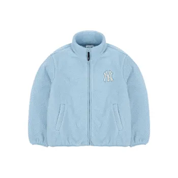 MLB New York Yankees Velvet Jackets Unisex Light Blue