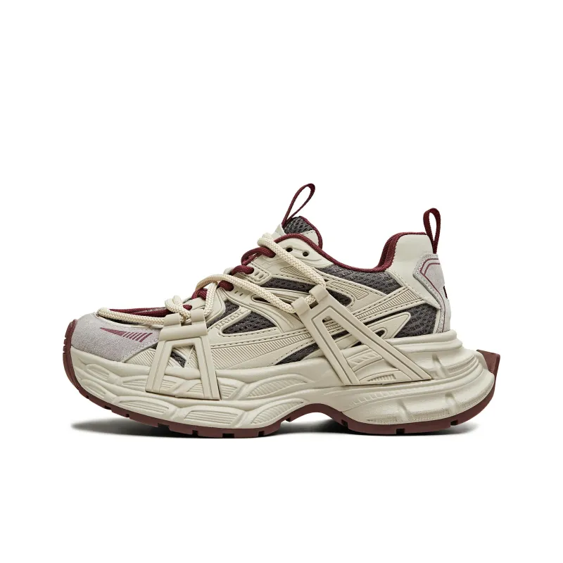 Teenmix X Collection Cushioning Coverage Abrasion Resistant Slip Resistant Low Top Chunky Sneakers Women's-6