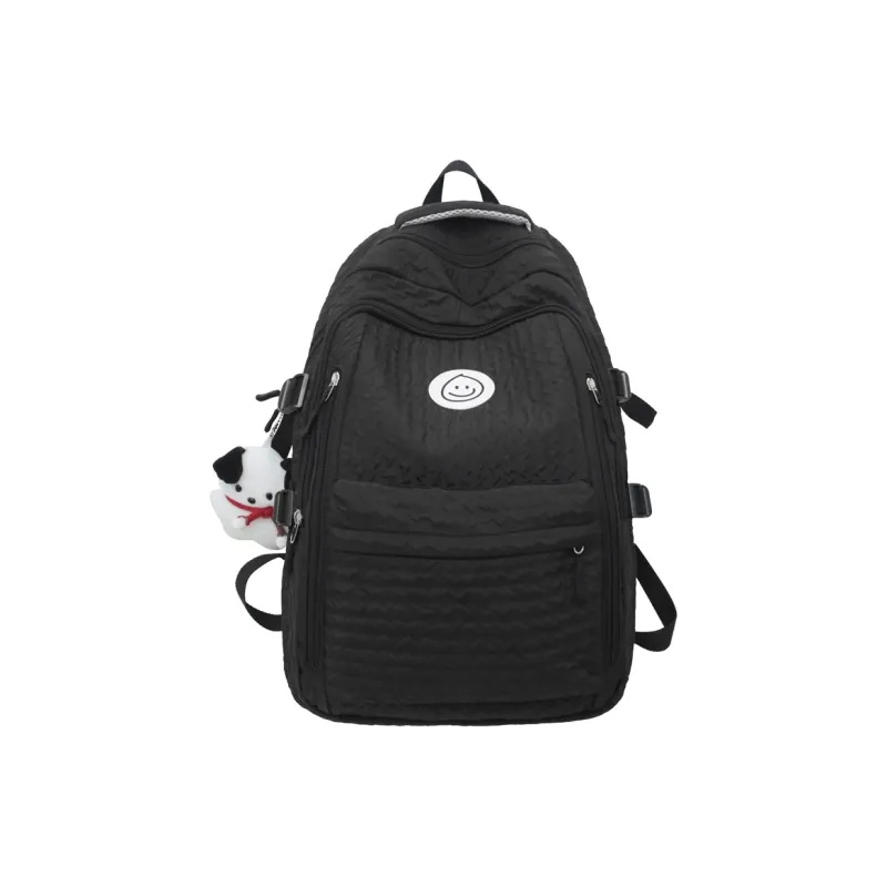 Alcohol Dragon Nylon Backpack Women's Multicolor-0