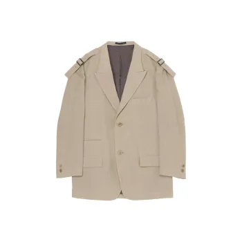 Yohji Yamamoto Y's For Men FW24 Jackets & Coats Men's Light Umber