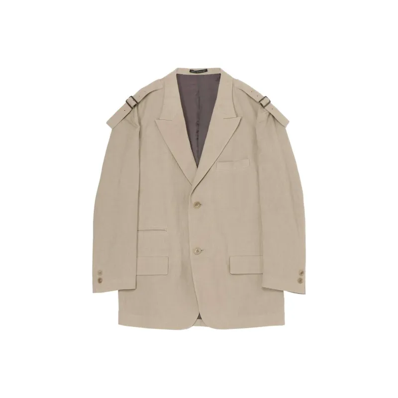 Yohji Yamamoto Y's For Men FW24 Jackets & Coats Men's Light Umber-0