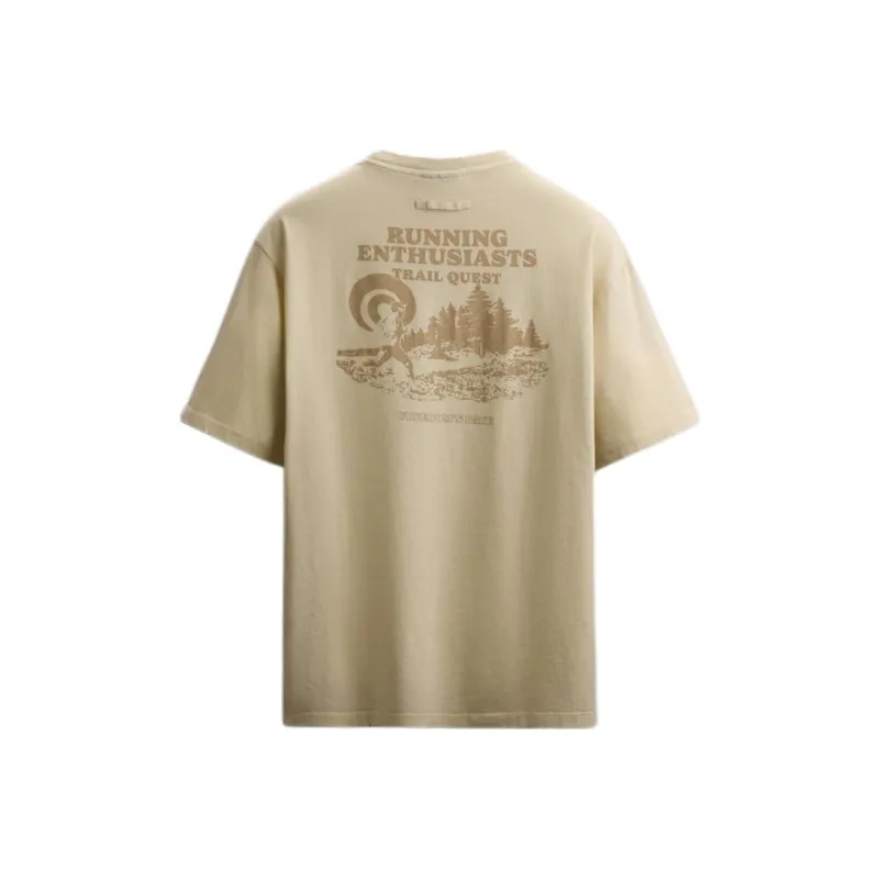 ZARA T Shirt Men's Light Yellow-1