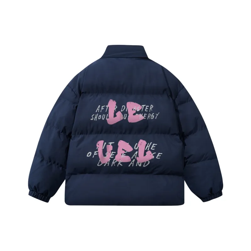 LEVEL RELAX Series Puffer Jacket Unisex-19