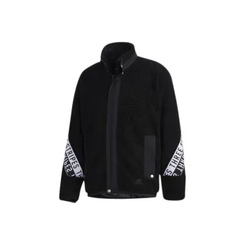 Adidas Velvet Jackets Men Black