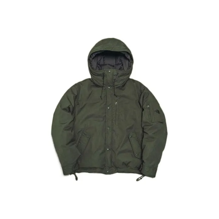 Monkey Time X THE NORTH FACE PURPLE LABEL Down Jackets Unisex Green-0