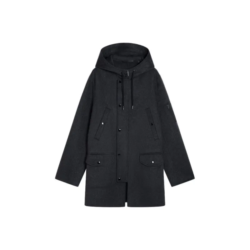 THEORY Coats Men Dark Gray-0