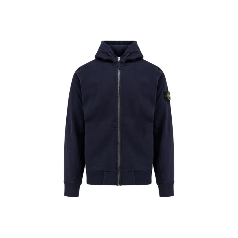 STONE ISLAND Zip up Hoodie-0