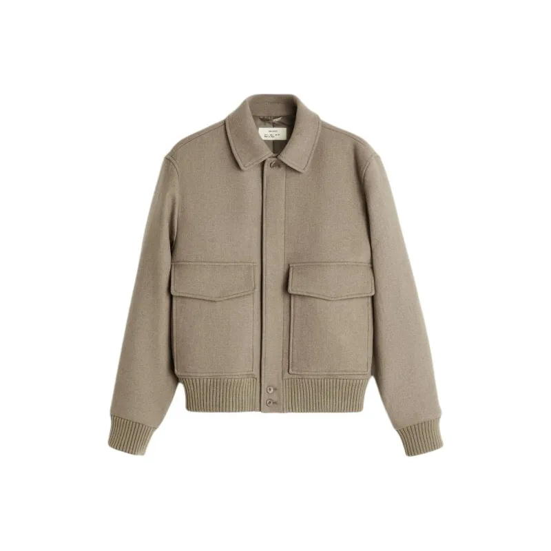 ZARA Jackets & Coats Men's Earth Tone-0