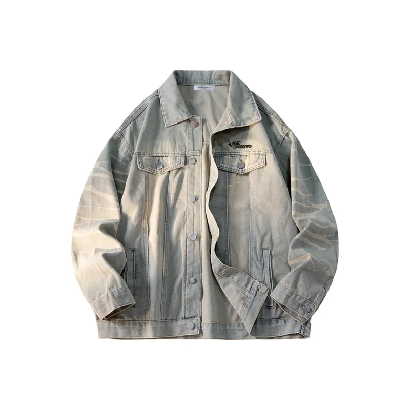 RED DRAGONFLY Denim Jacket Unisex-4