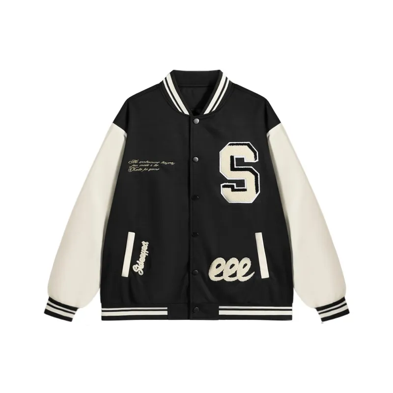 SIDEEFFECT Baseball Jacket Coat Unisex-0